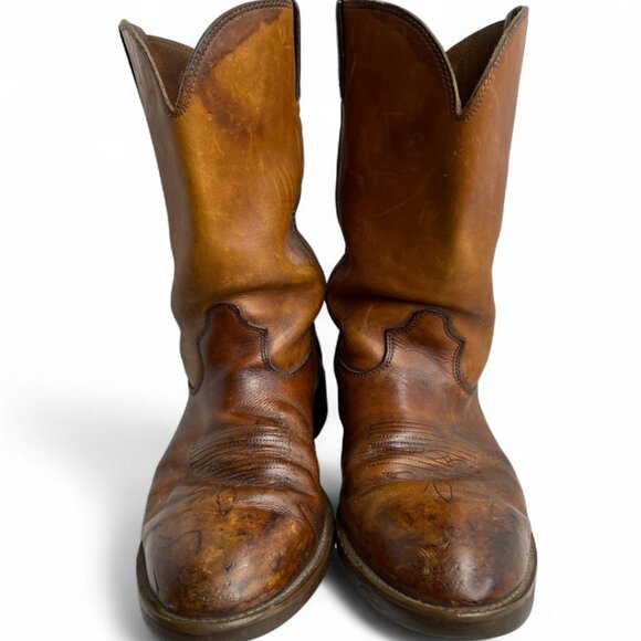 Durango Leather Rambler Western Biker Cowboy Work Boots Men's 12 D - Picture 4 of 10